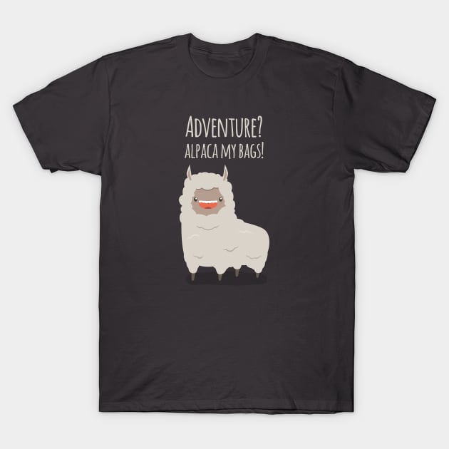 Alpaca T-Shirt by imjustmike